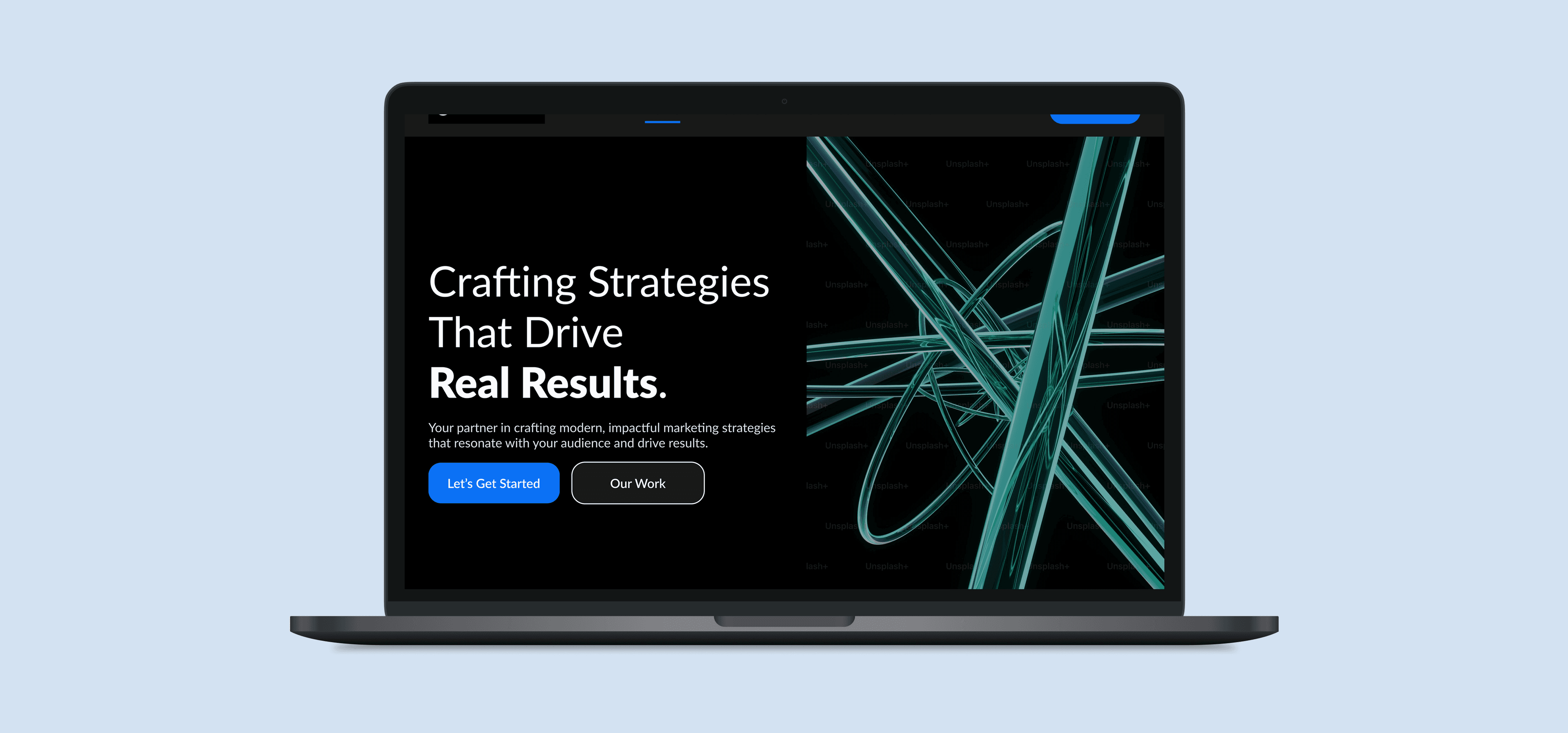 Bladerunner Landing Page